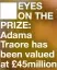  ??  ?? EYES ON THE PRIZE: Adama Traore has been valued at £45million