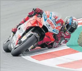  ?? FOTO: PEP MORATA ?? Jorge Lorenzo ha sido la referencia en Montmeló Busca su segunda seguida