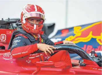  ?? FOTO: HOCH ZWEI/IMAGO ?? Red Bull droht die Formel 1 zu einer One-Team-Show zu machen. Charles Leclerc hat etwas dagegen.