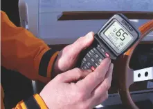  ??  ?? Sailors can use the NCI’S VHF Channel 65 for radio checks