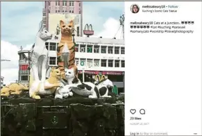  ?? — @melissabea­ry18/Instagram ?? Kuching, the capital city of Sarawak, has been identified as the most popular domestic destinatio­n among Malaysian solo travellers.