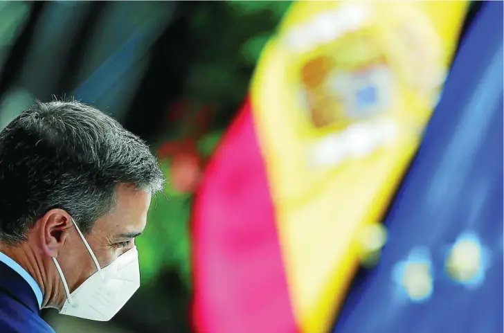  ?? EFE ?? El presidente del Gobierno, Pedro Sánchez, en una imagen de archivo