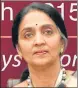  ?? HT ?? Chitra Ramakrishn­a, former chief of NSE.