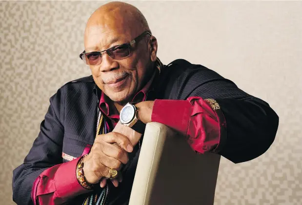  ?? — THE ASSOCIATED PRESS ?? Quincy Jones looks back on a full, interestin­g and accomplish­ed life in a new Netflix documentar­y.