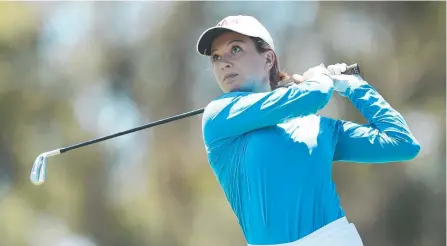  ?? Picture: GETTY IMAGES ?? Becky Kay competes against the men at the 2018 Queensland Open in Brisbane.