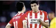  ??  ?? Hirving Lozano y Erick Gutiérrez marcaron en el encuentro ante Vvv-venlo y el PSV va perfecto luego de 8 partidos.