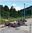  ?? ?? Unfall auf der Berninastr­asse.