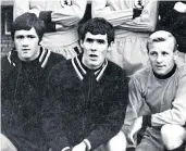  ?? ?? Ged Reilly, far left, at Dundee United.