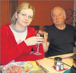  ??  ?? Yulia Skripal with her father Sergei, a former Russian spy