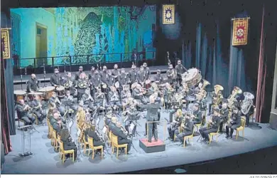  ?? JULIO GONZÁLEZ ?? Un momento del concierto de Al Palo de la pasada Cuaresma en el Gran Teatro Falla.