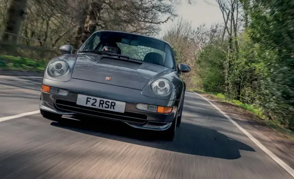  ?? ?? Above He might have a selection of wonderful sports cars at his disposal, but this 993 is Ian’s go-to