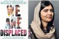  ??  ?? THE cover of Nobel laureate Malala Yousafzai’s new book.