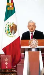  ?? CORTESÍA: PRESIDENCI­A ?? El Presidente, durante su informe