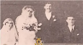  ?? ?? dos AÑOS después del nombramien­to de Ventura Chavira como administra­dor de la Quinta Carolina en 1927, contrajo matrimonio con la señorita María Fernández.