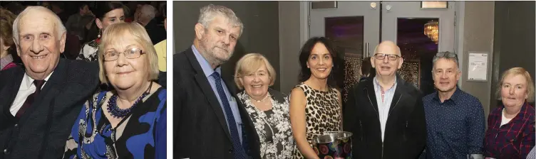  ??  ?? Peter and May Dagg from Our Ladys Island.
Jimmy Gahan, Maree Lyng, Ann Stafford, Eamonn Buttle, Jim Kealy and Marianne Clancy.