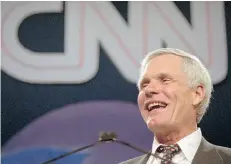  ?? JOHN BAZEMORE/THE ASSOCIATED PRESS ?? Ted Turner’s concept of the all-news network suffers most from that dreaded phenomenon — the slow news day.
