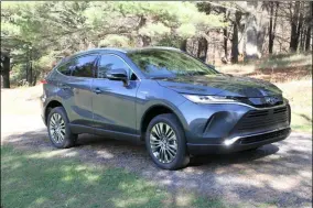  ?? MARC GRASSO — MEDIANEWS GROUP ?? The redesigned 2021Toyota Venza has turned this SUV around, with attractive styling and a quiet ride at an affordable price.