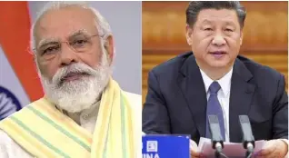  ??  ?? PM Narendra Modi and Chinese President Xi Jinping