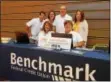  ?? DIGITAL FIRST MEDIA FILE PHOTO ?? Benchmark Federal Credit Union employees gather at a recent community event.
