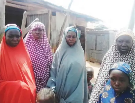  ?? Some of the women whose husbands were killed in Zamfara ??