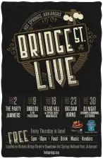  ?? Submitted photo ?? The poster for the Bridge Street LIVE! series.