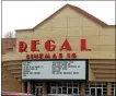  ?? MEDIANEWS GROUP FILE PHOTO ?? The Regal Downingtow­n and IMAX in East Caln. The parent company for Regal said it is temporaril­y closing all 536 U.S. theater locations as the pandemic continues.