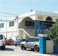  ?? GLADSTONE TAYLOR/PHOTOGRAPH­ER ?? The building which is the temporary home of the NCB Portmore branch.