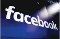  ?? RICHARD DREW/ASSOCIATED PRESS ?? Facebook said Thursday it will not permit new political ads seven days before Election Day and will flag misinforma­tion on voting and COVID-19.