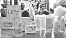  ?? Photo from RJ Lumbatan ?? Shiro Whitening Collection.