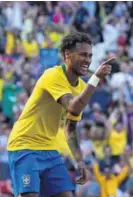  ?? AP ?? Neymar estaba lesionado desde febrero de este año.