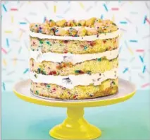  ?? Milk Bar ?? A FESTIVE Milk Bar creation called the Birthday Cake.