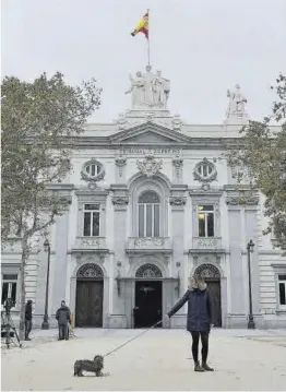  ?? José Luis Roca ?? Sede del Tribunal Supremo, en Madrid.