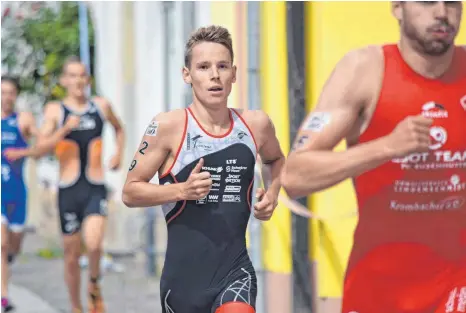  ?? FOTO: PRIVAT ?? Großes Ziel vor Augen: Jannik Schaufler aus Weingarten will zu den Olympische­n Spielen 2020 nach Tokio.