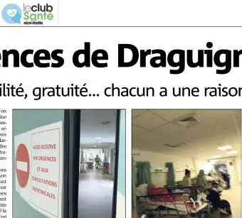  ??  ?? Ce lundi, il y a du monde aux urgences mais ce n’est rien comparé à la situation exceptionn­elle qu’elles ont connue à la fin de l’année avec l’épidémie de grippe et de gastro-entérite.