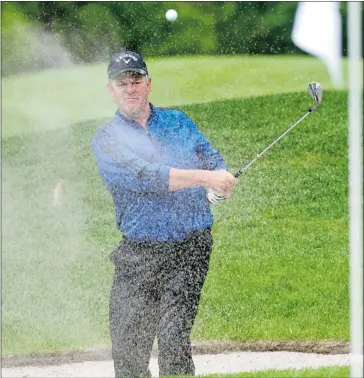  ?? Dean Bicknell/calgary Herald/files ?? Darryl James, National Golf Academy instructor at McCall Lake Golf Academy, took his first PGA of Alberta seniors title Tuesday. He registered a three-under-par 69 at Priddis Greens before winning in a playoff.