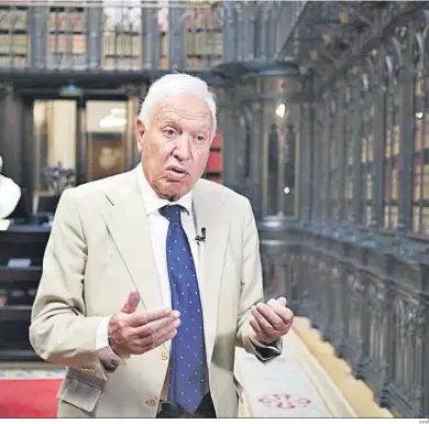  ?? EFE ?? José Manuel García-Margallo, en el Senado.