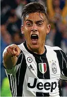  ?? BPI ?? Take two: Dybala celebrates