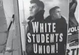  ??  ?? A white students union was promoted this week.