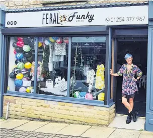  ??  ?? Hollie Barnes, pictured, has set up Feral and Funky Kids, in Accrington