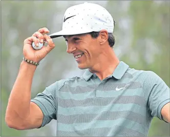  ??  ?? Dane Thorbjorn Olesen will hope to be smiling next weekend