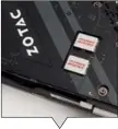  ??  ?? The two Power Boost controller­s are visible through the backplate.