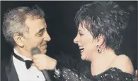  ?? PICTURES:PA WIRE. ?? ‘DEEPLY FRENCH’: Charles Aznavour, one of the most recognised stars to have come out of France has died in the South of France aged 92; inset, with close friend Liza Minnelli.