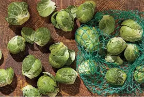  ?? Photo for The Washington Post by Tom McCorkle ?? ■ Brussels sprouts are essentiall­y little cabbages.