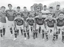  ?? CORTESÍA :LIGA REGIONAL ?? El equipo Ídolos viene con todo.