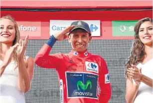  ??  ?? NAIRO, QUIEN GANÓ LA RONDA ESPAÑOLA EN 2016, tendrá está vez el equipo a su disposició­n para hacer un buen papel. Contará con el apoyo de Alejandro Valverde, de su compatriot­a Winner Anacona y del ecuatorian­o Richard Carapaz.