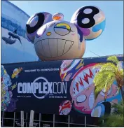  ?? PHOTO BY BILL ALKOFER ?? ComplexCon bills itself as having a finger on the pulse of tomorrow’s trends.