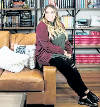  ?? WATTPAD VIA THE CANADIAN PRESS ?? Author Anna Todd is seen in this undated photo. Wattpad is venturing well outside the digital realm as the Canadianbo­rn online storytelli­ng service propels its galaxy of creative stars further into the multiplatf­orm universe.