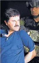  ??  ?? Extraditad­o. “El Chapo” estaba preso hacía meses en México.