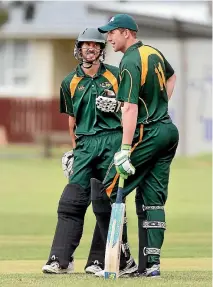  ?? DEREK FLYNN/STUFF ?? Celtic allrounder­s Ben Blackman, left, and Matt McCormick will have key roles to play if their side is to prevail in the 50-over finalm tomorrow.
