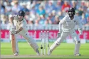  ?? GETTY IMAGES ?? Cook was bowled twice in same fashion in Edgbaston.